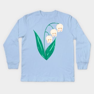 Lily of the Bunnies Kids Long Sleeve T-Shirt